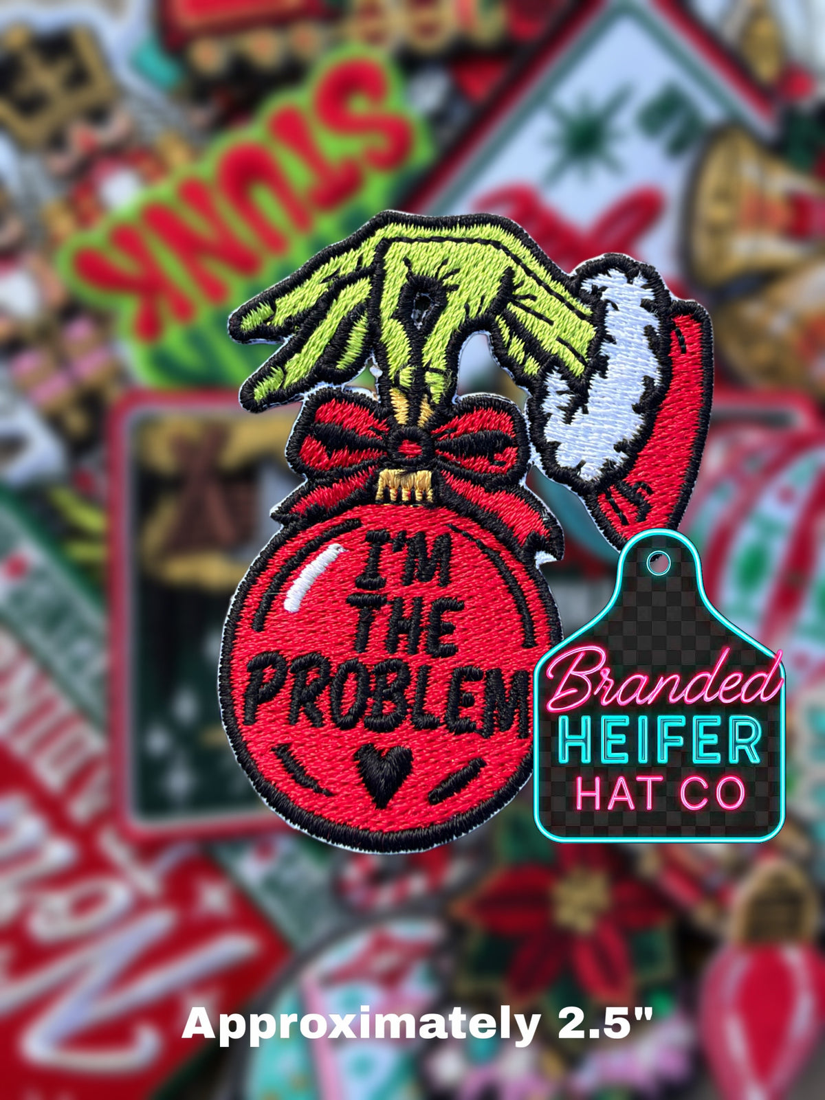 IM THE PROBLEM EMBROIDERY PATCH