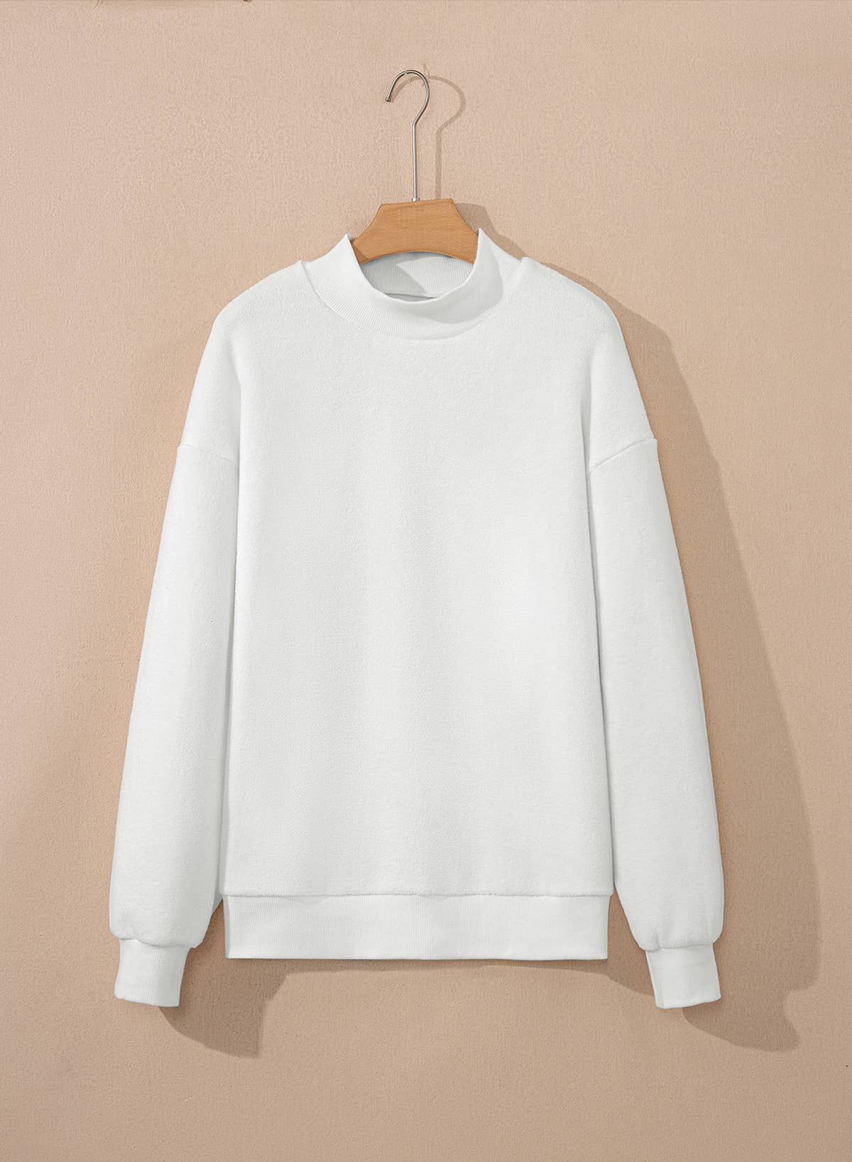 Game Day Oversize Reversible Mock Neck Sweatshirt | S-4X