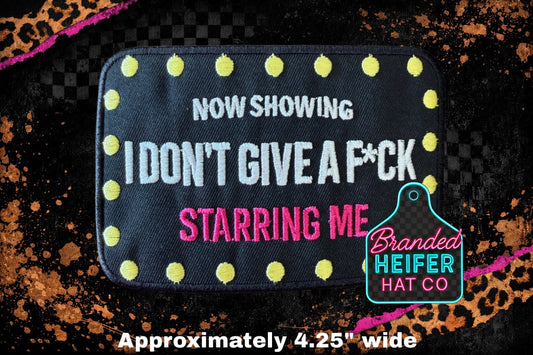 STARRING ME l EMBROIDERY PATCH