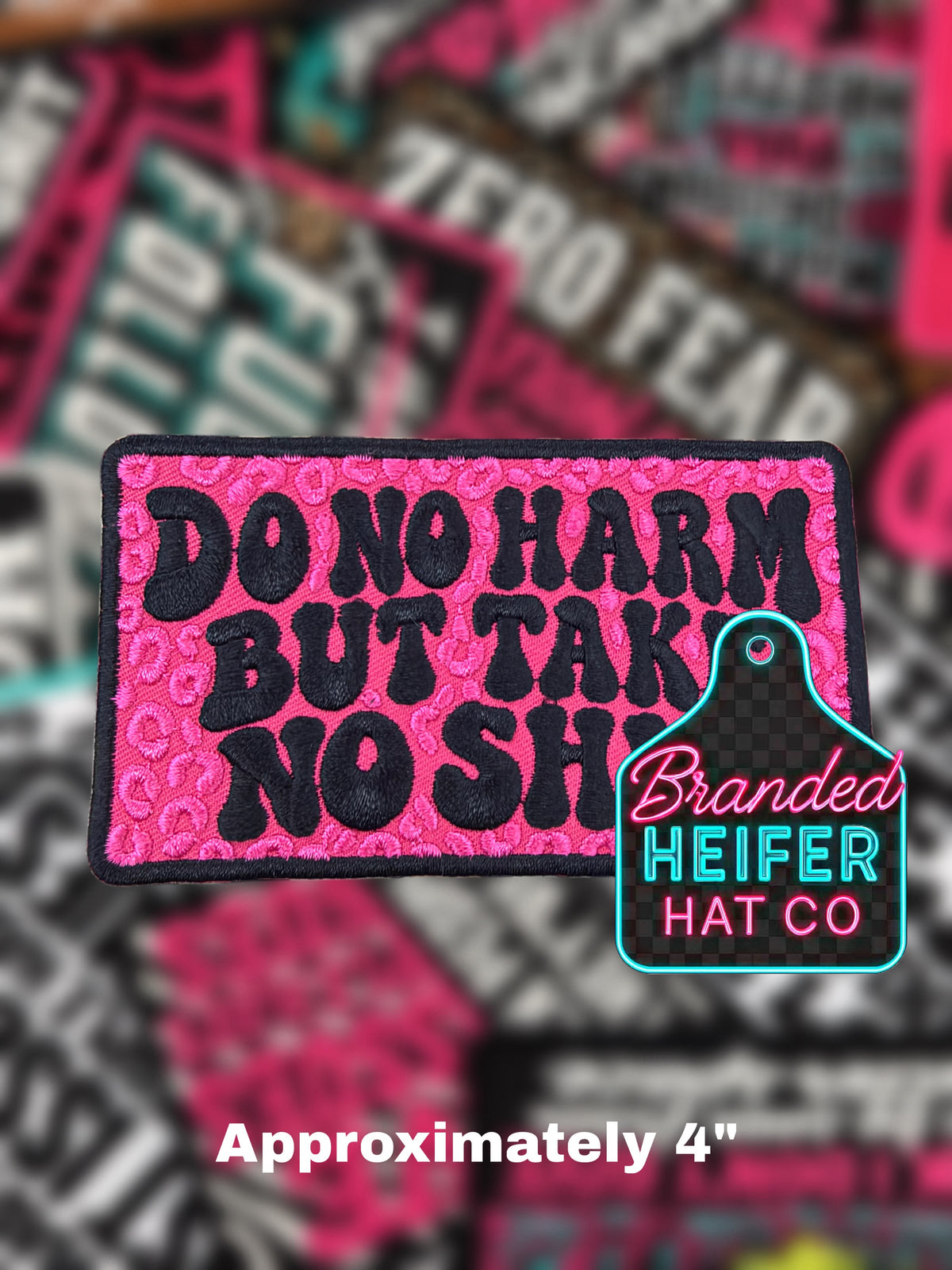 DO NO HARM | EMBROIDERED HAT PATCH