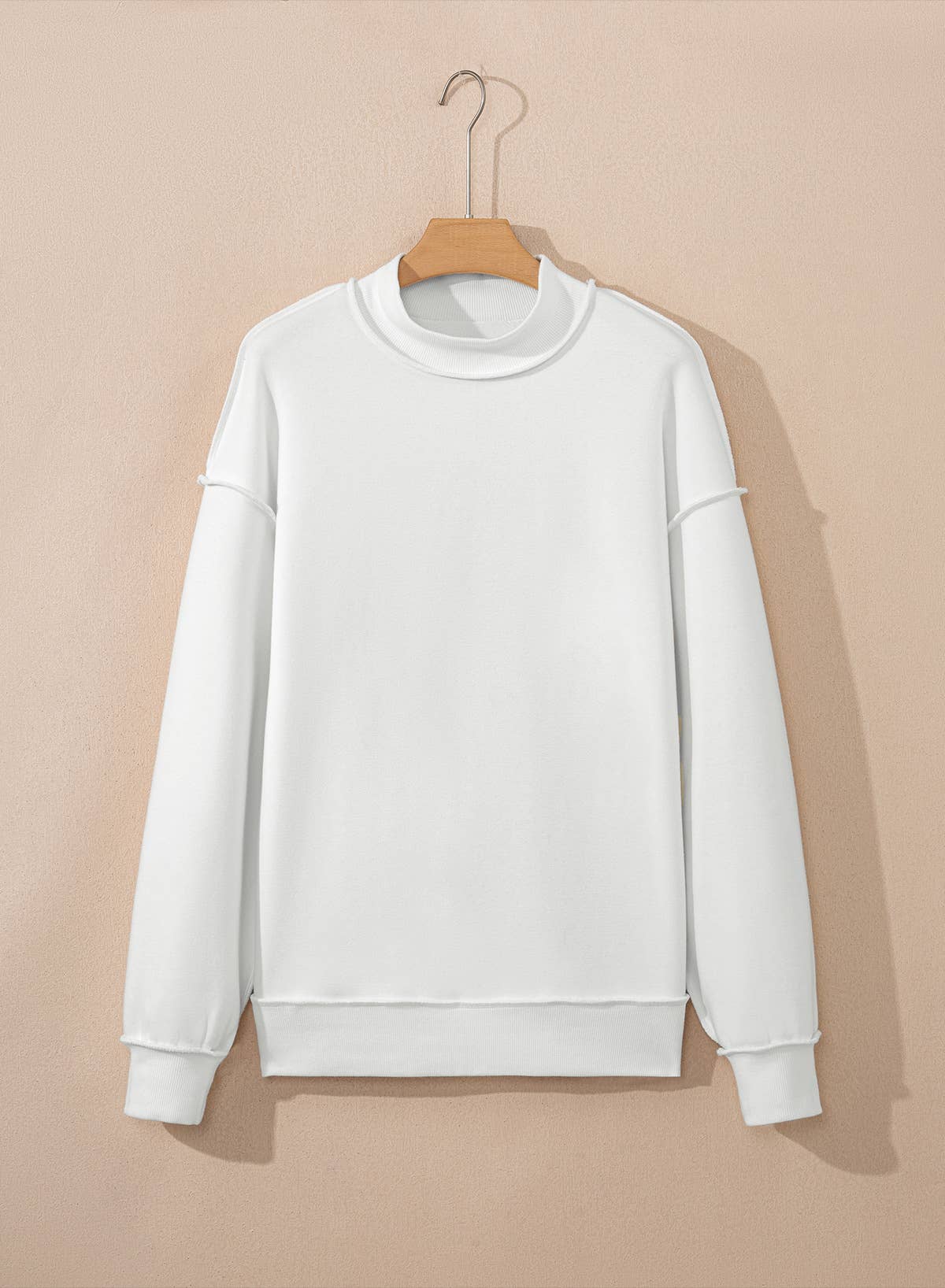 Game Day Oversize Reversible Mock Neck Sweatshirt | S-4X
