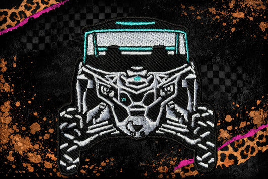 Canam inspired embroidery patch