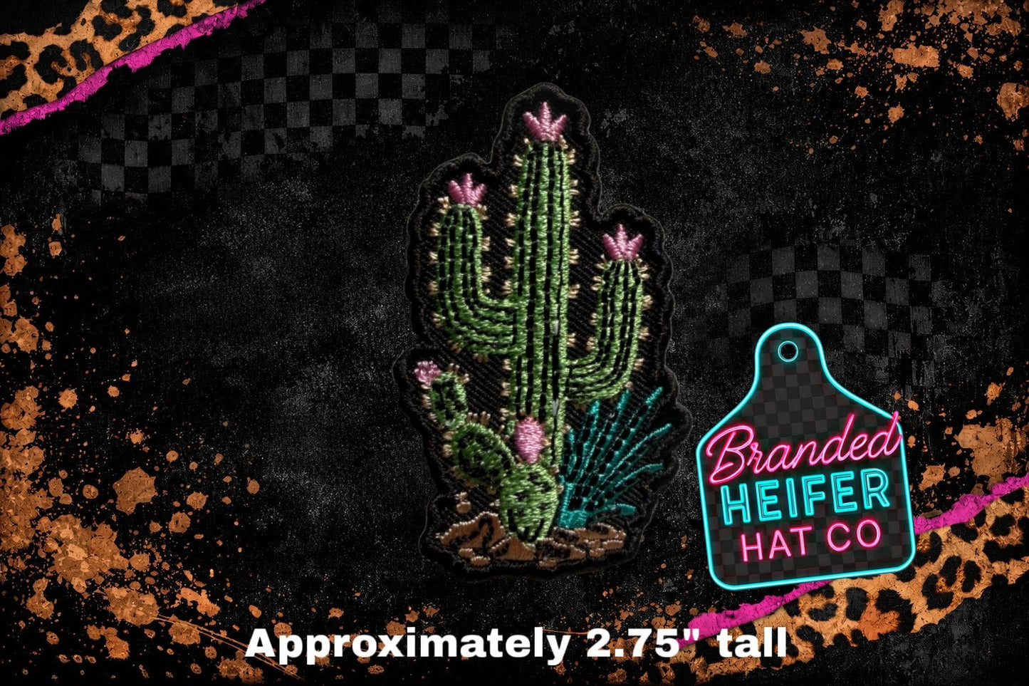 CACTUS EMBROIDERY PATCH