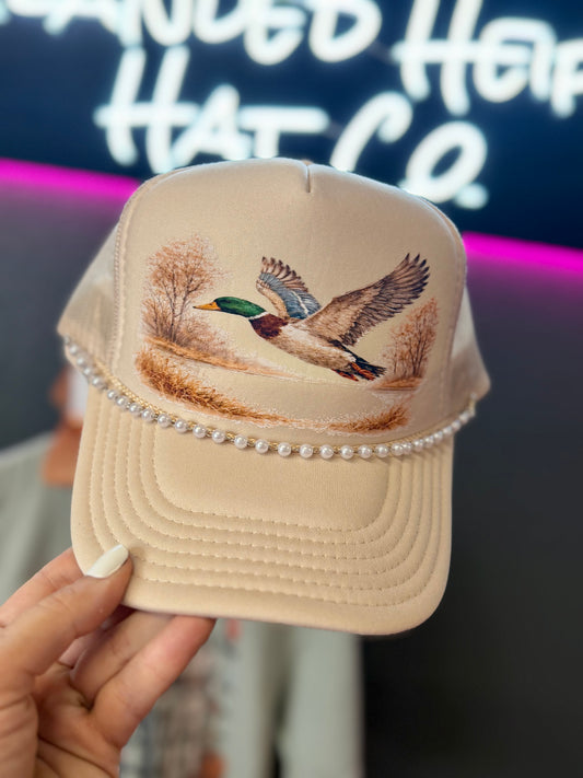 VINTAGE MALLARD TRUCKER CAP