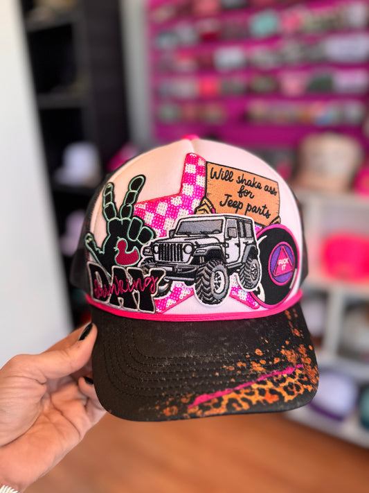 JEEP PARTS TRUCKER HAT