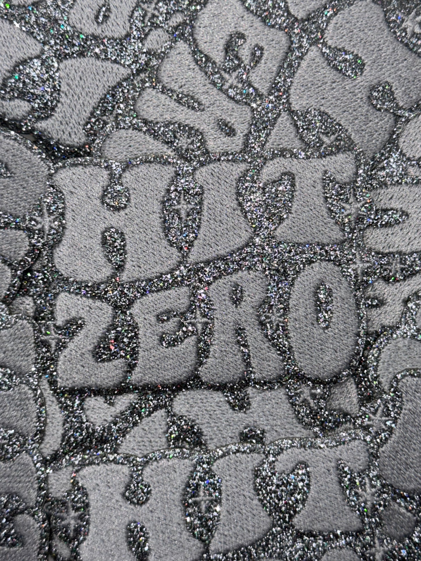 Hit zero embroidery patch