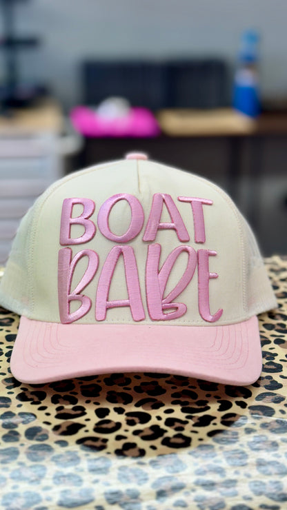Boat babe embroidery transfer