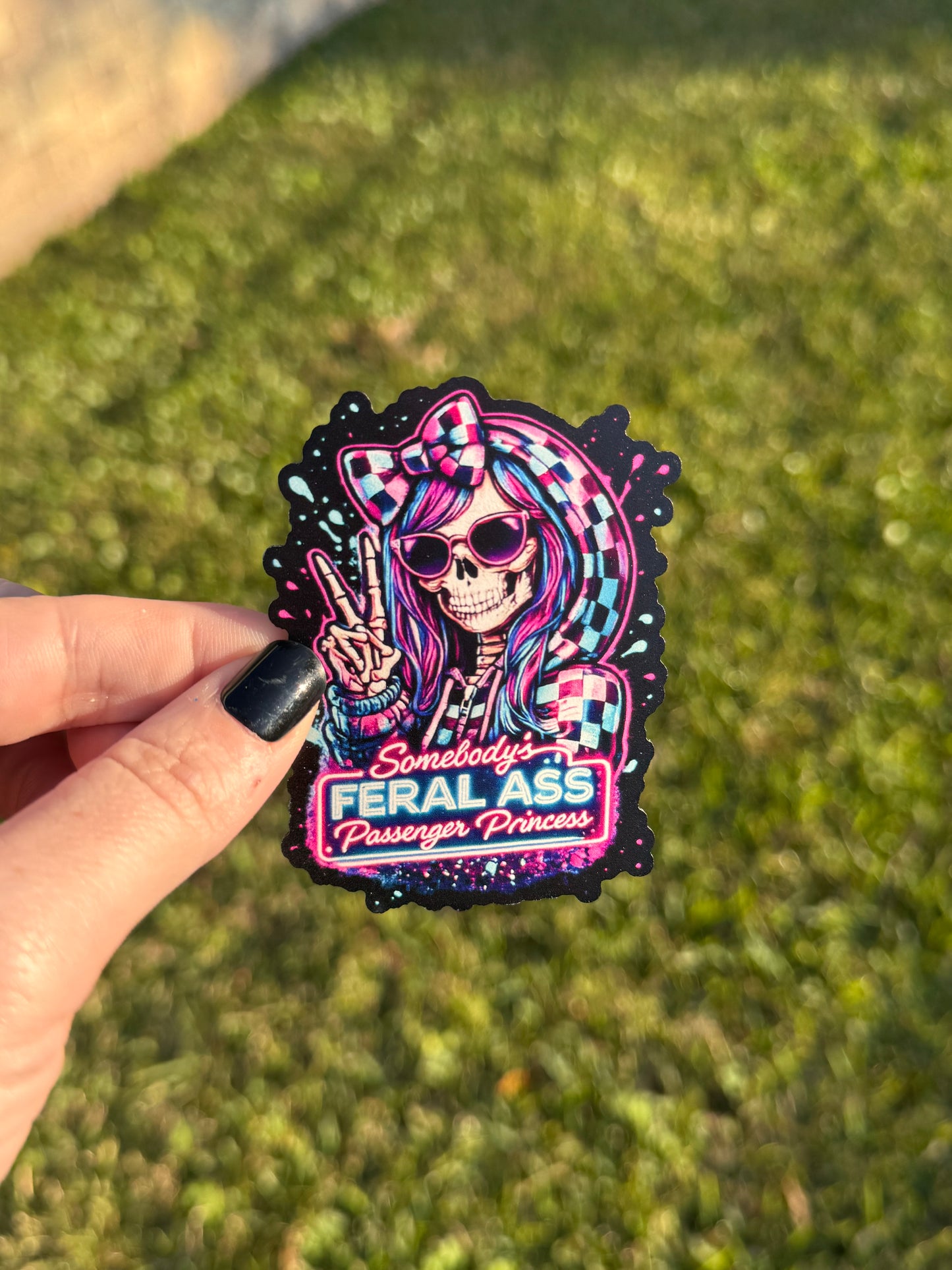 UV LEATHERETTE PASSENGER PRINCESS PATCH