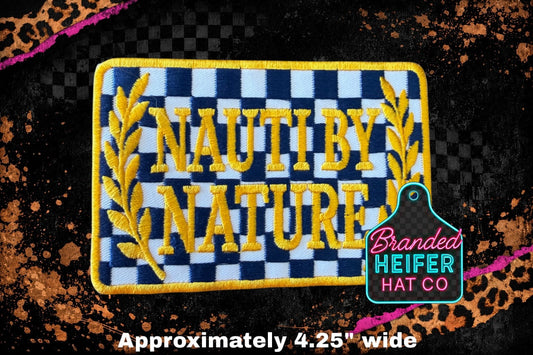 NAUTI BY NATURE l EMBROIDERY PATCH