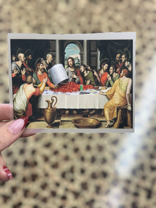 Crawfish last supper DTF