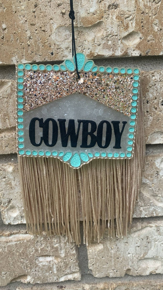 Cowboy Frame Freshie