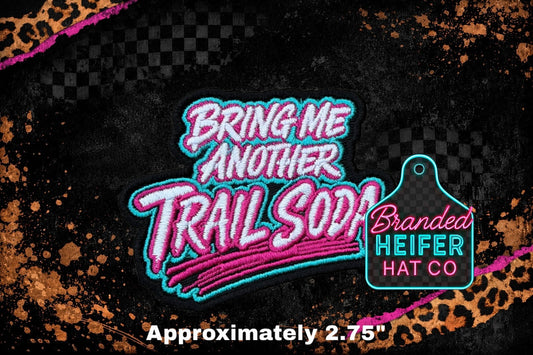 TRAIL SODA FILLER EMBROIDERY PATCH