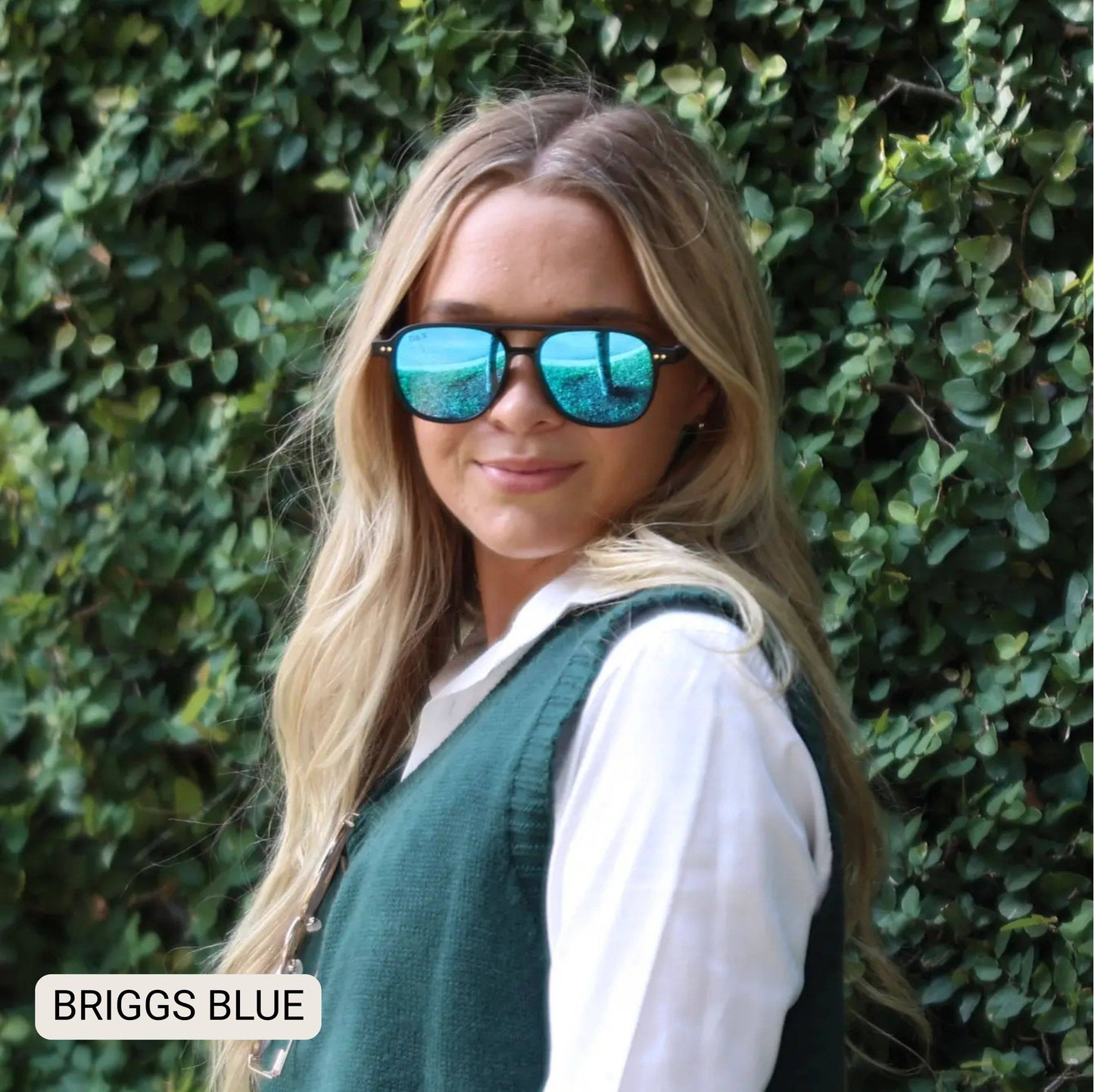 Briggs - Women's Polarized Small/ Medium Aviator
