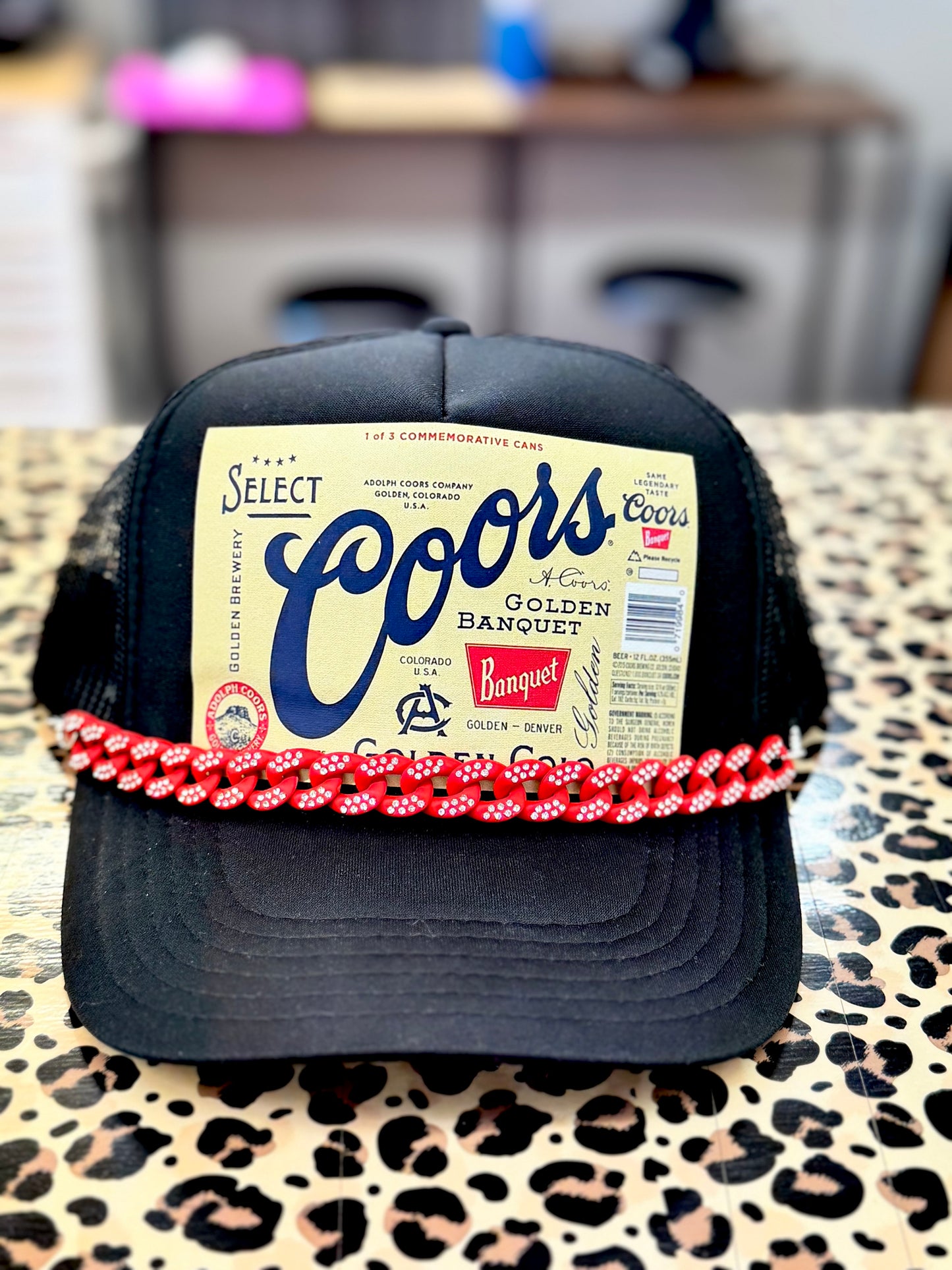 Yellow belly trucker hat