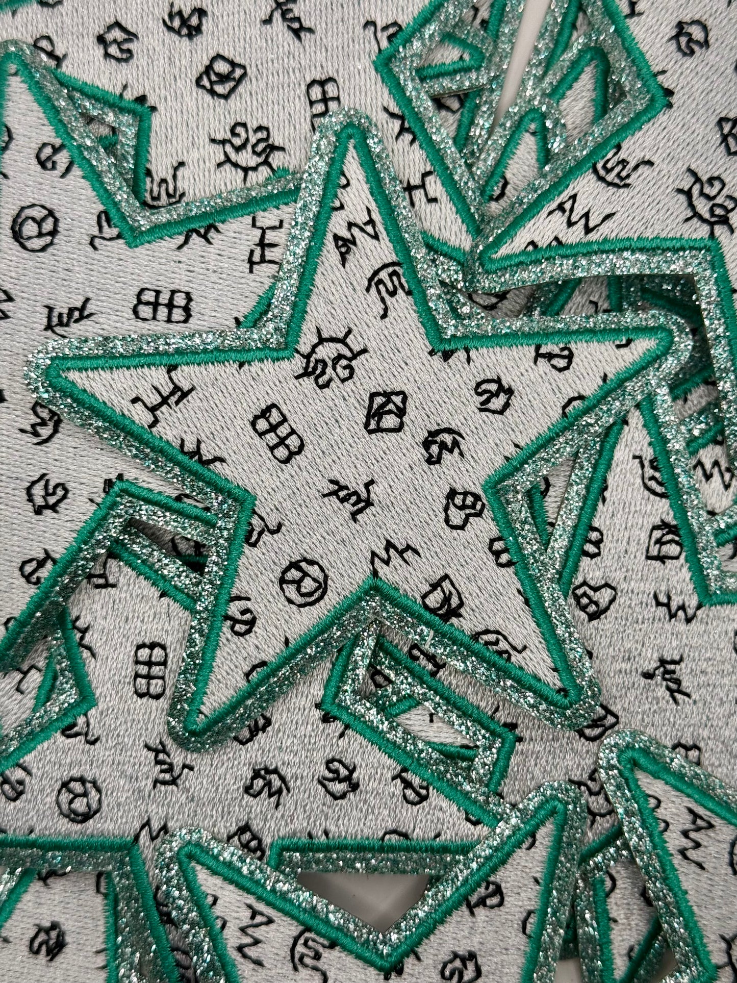 Star (multiple designs) embroidery patches