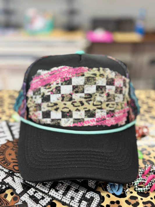 DISTRESSED LEOPARD TIRE DTF BACKGROUND