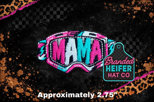 RACE MAMA FILLER EMBROIDERY PATCH