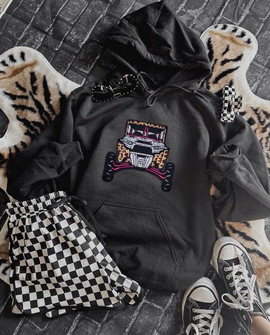 Leopard SxS chenille shirt patch only
