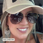ACE - Unisex Aviator Sunglasses – Polarized Hair-Friendly