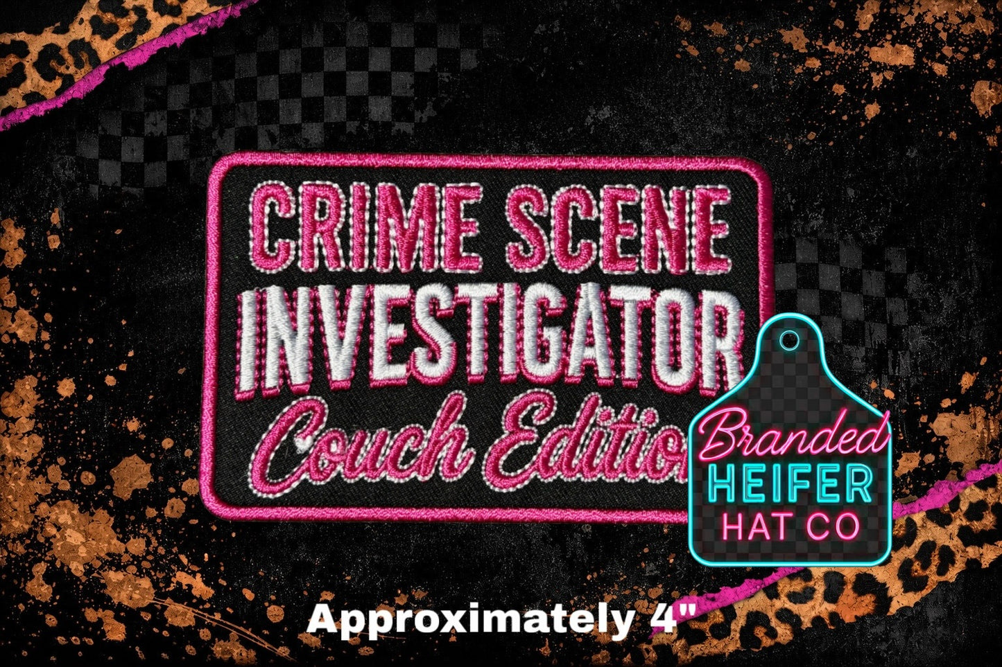 CSI COUCH EDITION EMBROIDERY PATCH