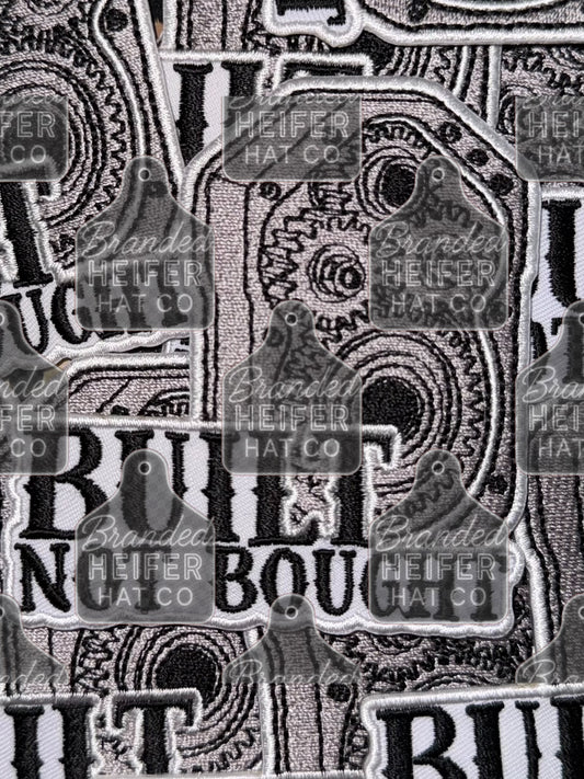 BUILT EMBROIDERY PATCH