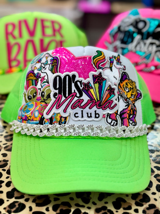 90s mama trucker hat