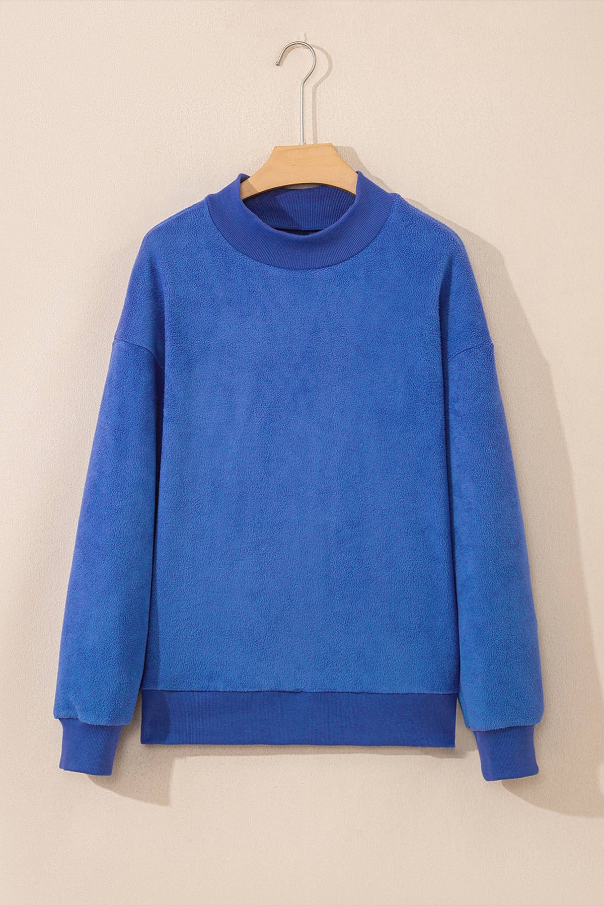 Game Day Oversize Reversible Mock Neck Sweatshirt | S-4X