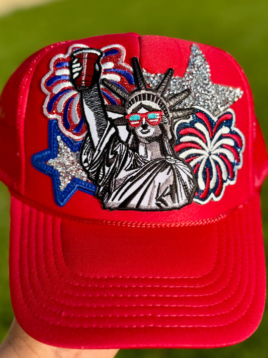 Tipsy liberty hat