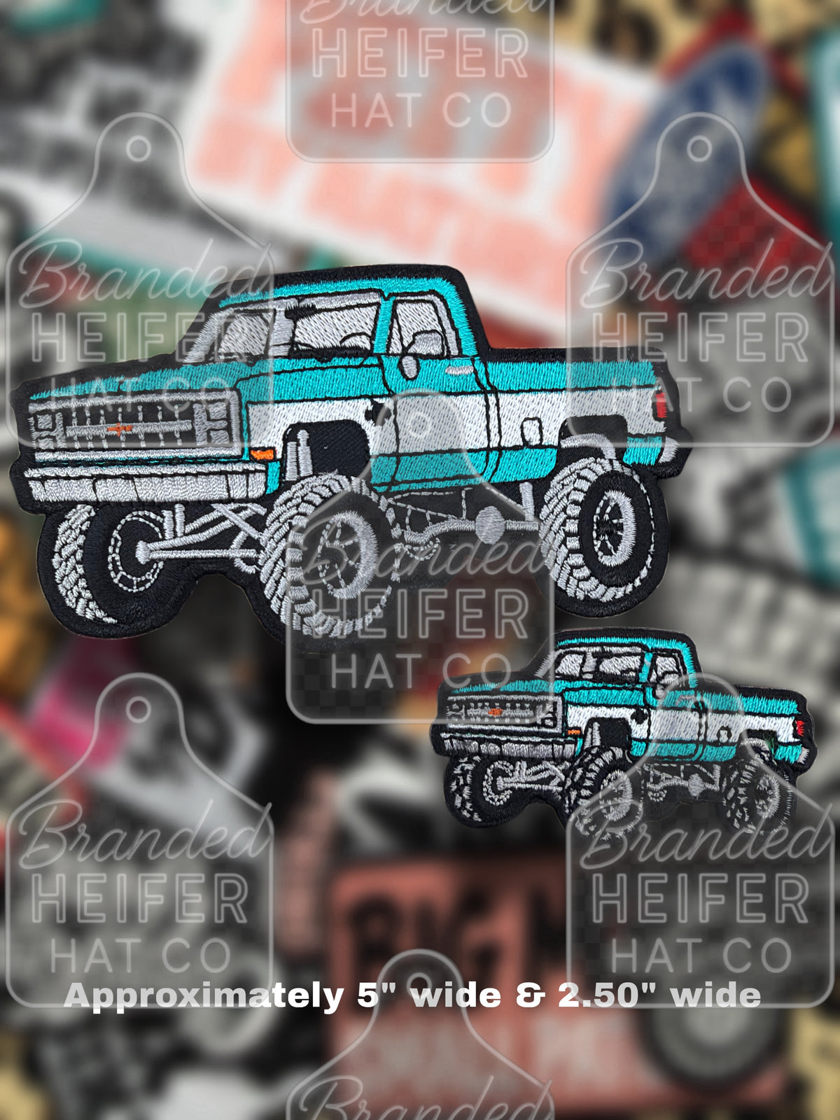 CHEVY EMBROIDERY PATCH