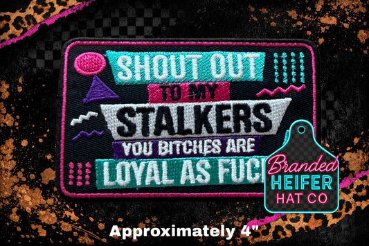 STALKERS EMBROIDERY PATCH