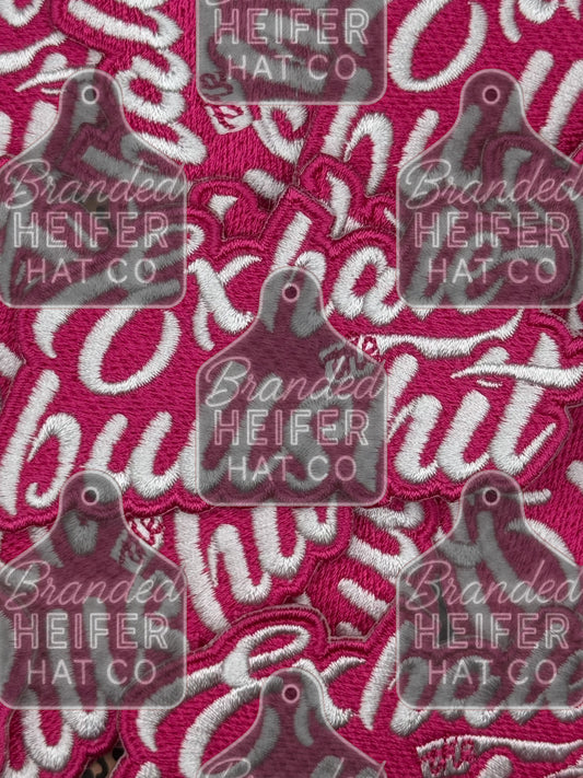 Exhale the bs embroidery patch