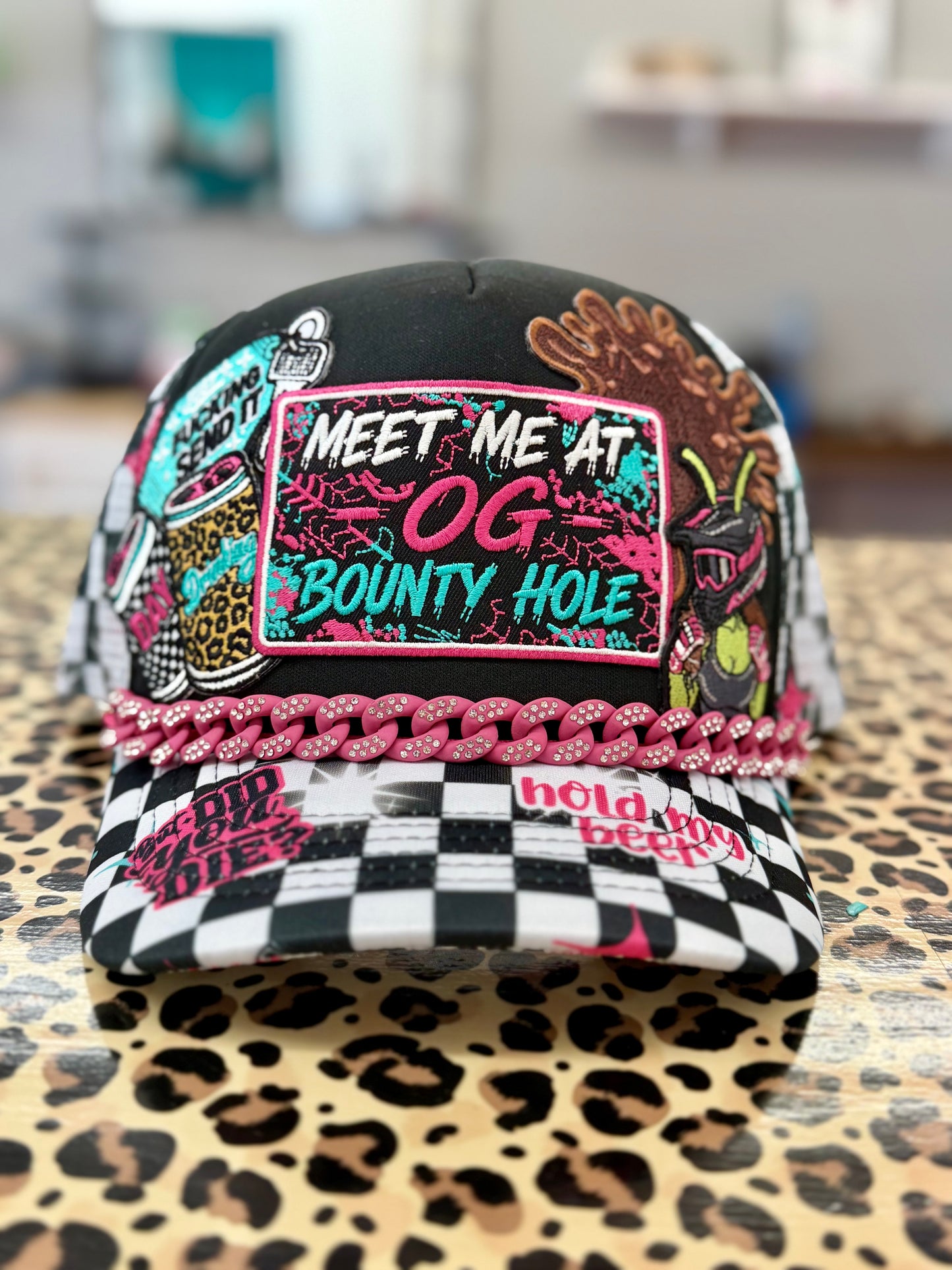 OG BOUNTY HOLE PONYTAIL TRUCKER HAT