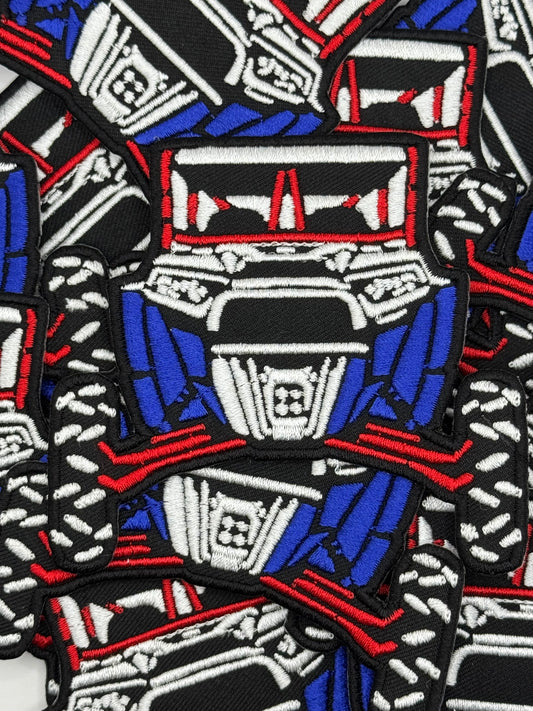 Merica SxS embroidery patch