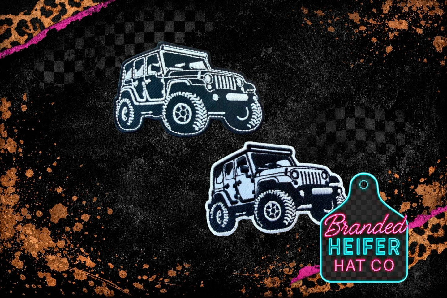 OFFROAD VEHICLE EMBROIDERY PATCH (LEFTOVERS FROM SPECIAL ORDER)
