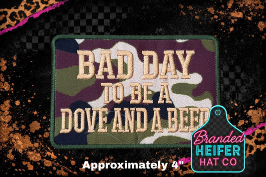 BAD DAY EMBROIDERY PATCH