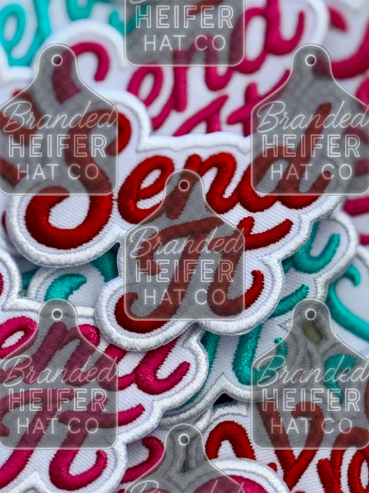 Send it embroidery patch