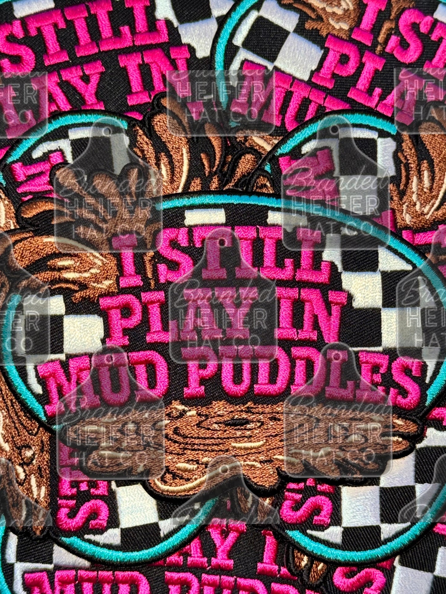 MUD PUDDLES | EMBROIDERY PATCH