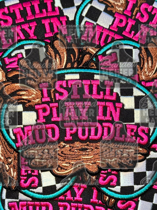 MUD PUDDLES | EMBROIDERY PATCH