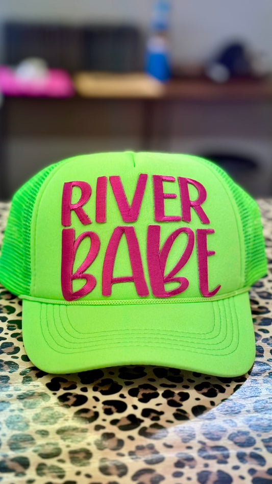 River babe embroidery transfers