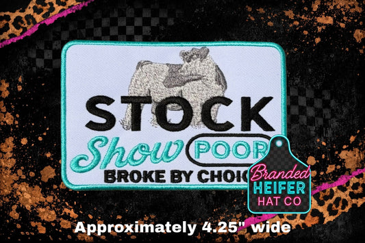 SHOW POOR CATTLE | EMBROIDERY PATCH
