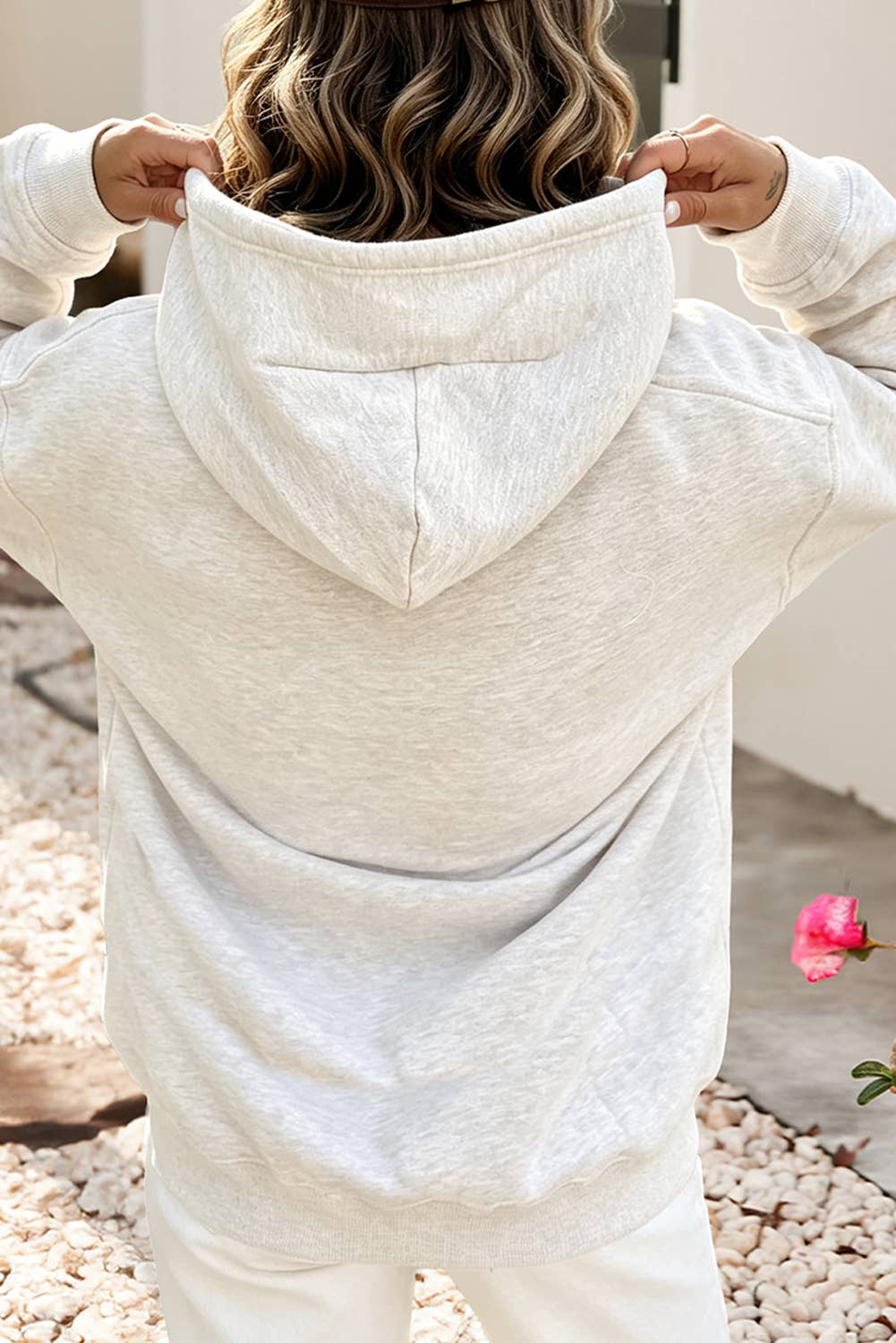 LDC Patchwork Camo Long Sleeve Hoodie