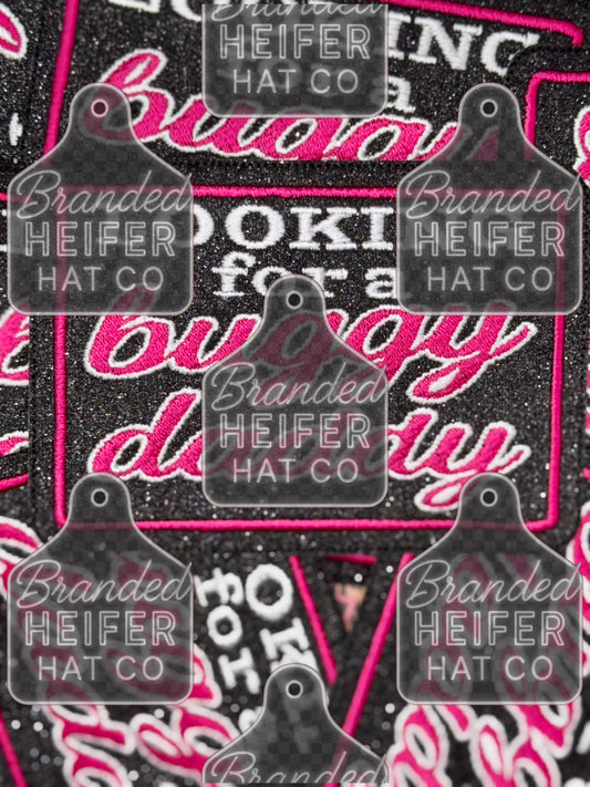 Looking for a buggy daddy glitter embroidery patch