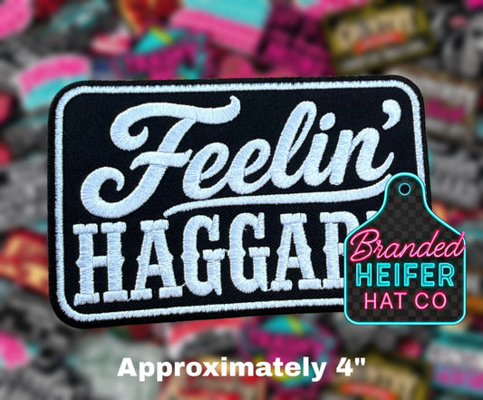 HAGGARD EMBROIDERY PATCH