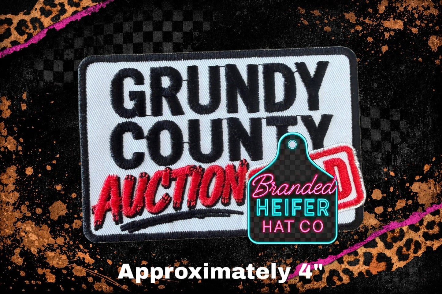 GRUNDY CO. EMBROIDERY PATCH