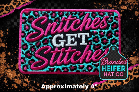SNITCHES EMBROIDERY PATCH