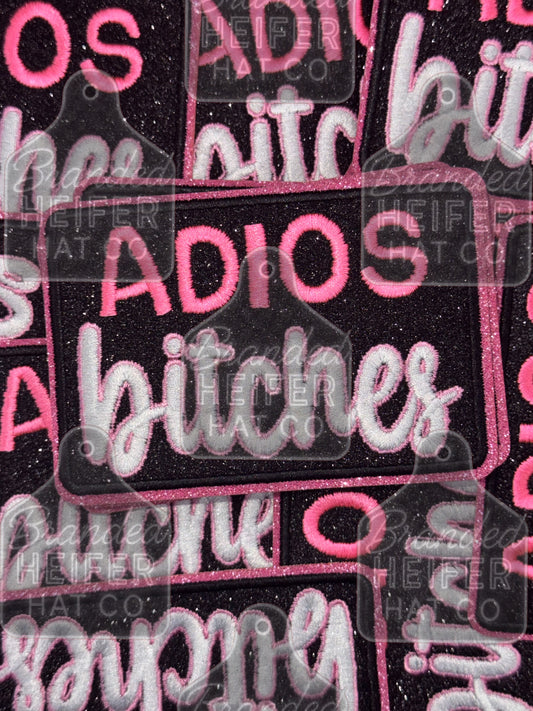 Adios B**** glitter patch