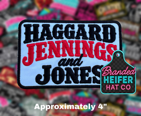 HJ&J EMBROIDERY PATCH
