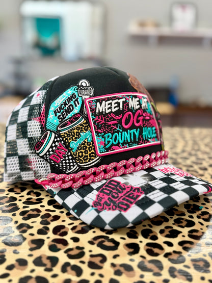 OG BOUNTY HOLE PONYTAIL TRUCKER HAT