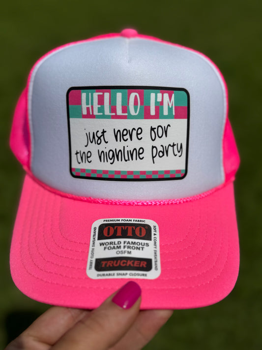 High line party hat