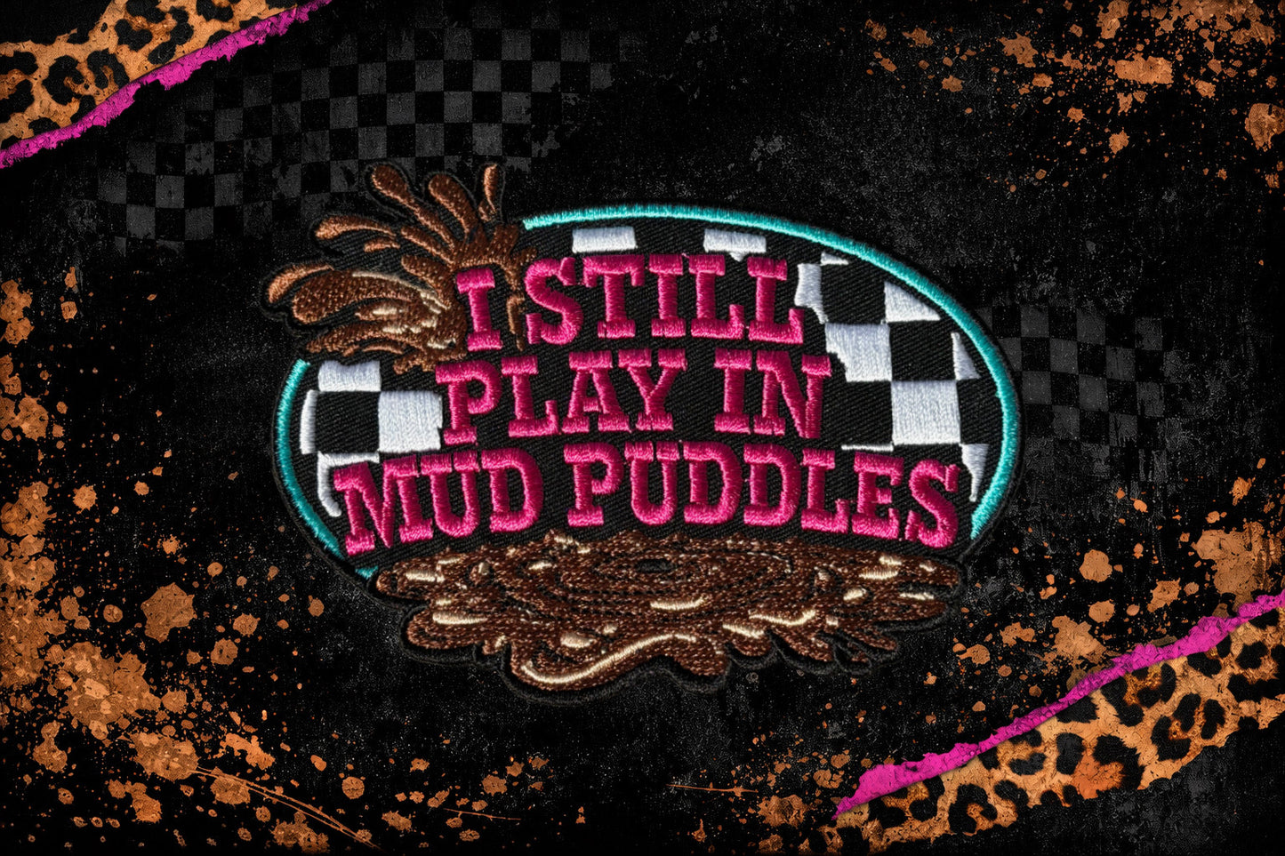 MUD PUDDLES | EMBROIDERY PATCH